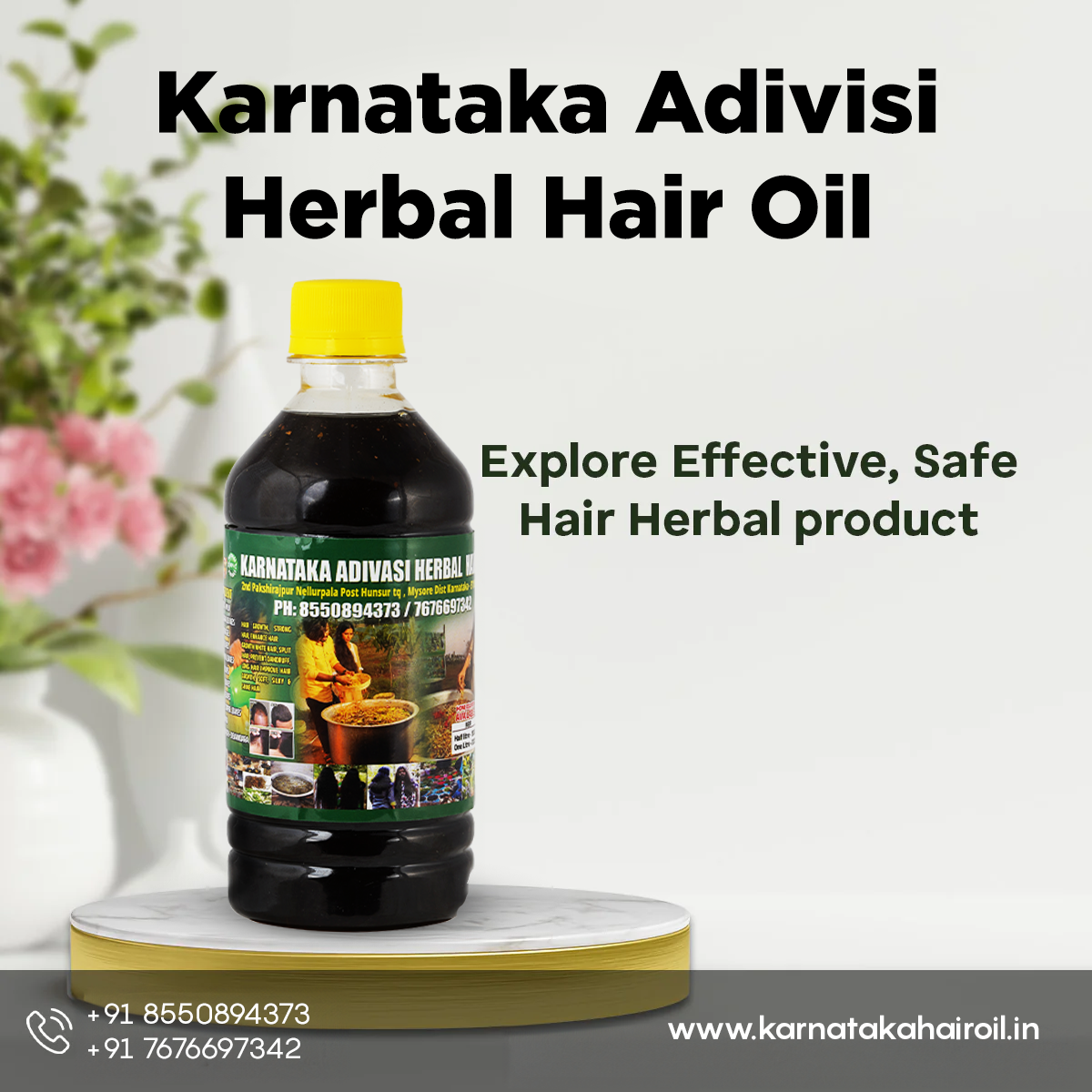 KARNATAKA ADIVASI HAIR OIL ALL VARIENTS