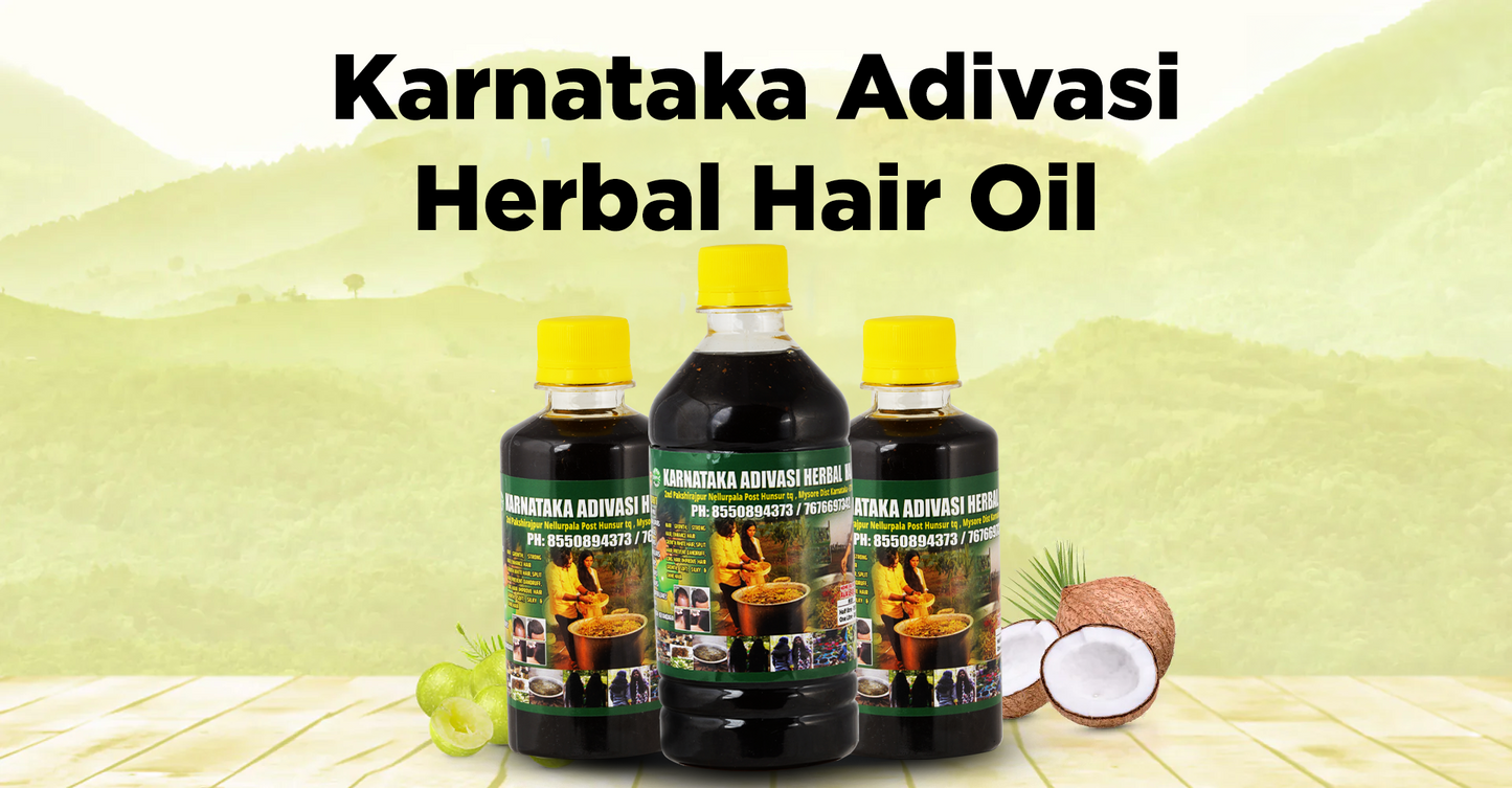 KARNATAKA ADIVASI  HAIR OIL ALL VARIENTS