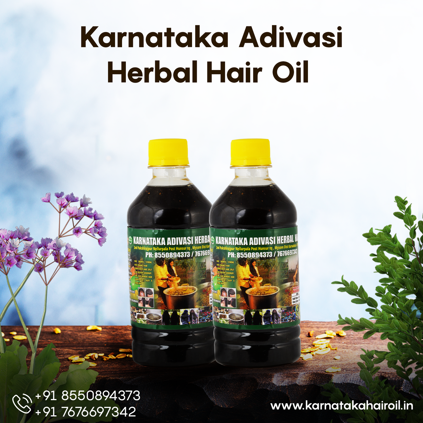 KARNATAKA ADIVASI  HAIR OIL ALL VARIENTS